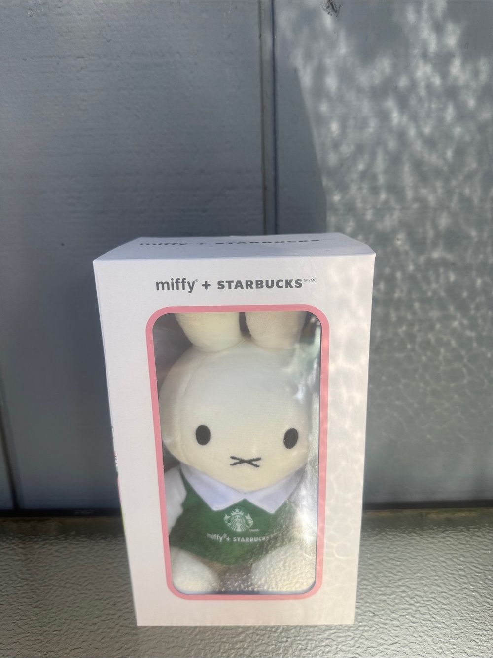 Starbucks Miffy Plush in White and Green